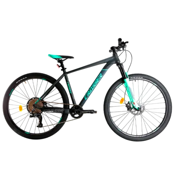 Велосипед Crosser 075-C 29" 17" Алюминий/ Зелёный Серый photo 1 Велосипед Crosser 075-C 29" 17" Алюминий/ Зелёный Серый photo 1