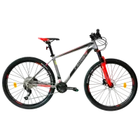 Bicicletă Crosser MT-042 29" 21" Aluminiu/ Red Gray