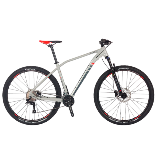 Bicicletă Crosser Shadow 29" 19" Aluminiu/ Gray Red photo 1 Bicicletă Crosser Shadow 29" 19" Aluminiu/ Gray Red photo 1
