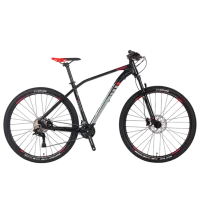 Велосипед Crosser Shadow 29" 19" Алюминий/ Черный Красный