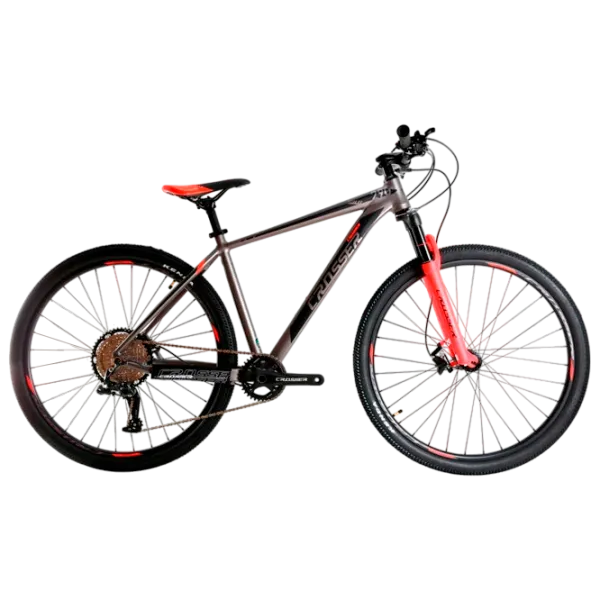 Велосипед Crosser SOLO 29" 19" Алюминий/ Красный Серый photo 1 Велосипед Crosser SOLO 29" 19" Алюминий/ Красный Серый photo 1