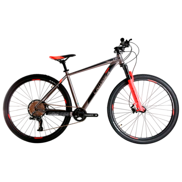 Велосипед Crosser SOLO 29" 19" Алюминий/ Красный Серый photo 1 Велосипед Crosser SOLO 29" 19" Алюминий/ Красный Серый photo 1