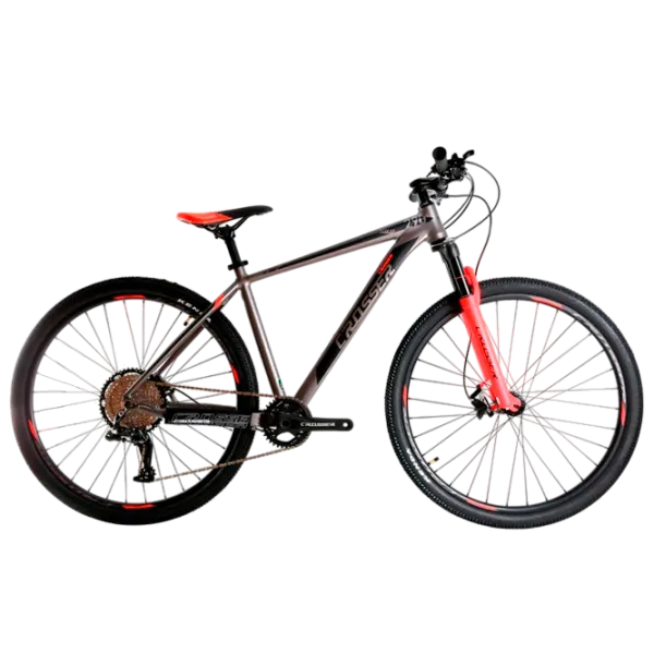 Велосипед Crosser SOLO 29" 21" Алюминий/ Серый Красный photo 1 Велосипед Crosser SOLO 29" 21" Алюминий/ Серый Красный photo 1