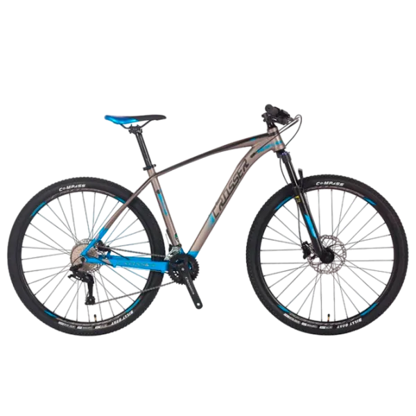 Bicicletă Crosser X880 Deore 29" 17" Aluminiu/ Blue Gray photo 1 Bicicletă Crosser X880 Deore 29" 17" Aluminiu/ Blue Gray photo 1