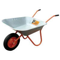 Тачка Классическая Vihri T 65-1 65 л/ Серебристый