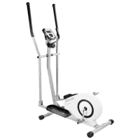 Эллиптический тренажер Spokey Planet Привод: Задний/ 120 кг/ Белый