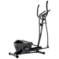 Эллиптический тренажер Zipro Shox Привод: Задний/ 120 кг/ Черный