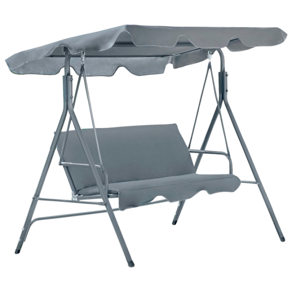 Leagăn de grădină FunFit Relax (1601) Gray/ 200 kg photo 1