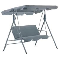 Садовые качели FunFit Relax (1601) Серый/ 200 кг