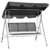 Садовые качели FunFit Comfort (2856) Графитовый/ 200 кг