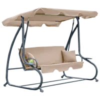 Садовые качели FunFit Relax Plus (1602) Бежевый/ 200 кг