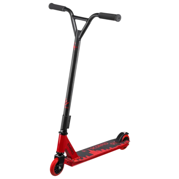 Trotinetă pentru copii cu două roți Enero Scorpio (1001683-001) 100 kg/ Red photo 1