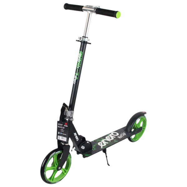 Trotinetă pentru copii cu două roți Enero Reptile (1001681-001) 100 kg/ Black photo 1
