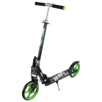 Trotinetă pentru copii cu două roți Enero Reptile (1001681-001) 100 kg/ Black