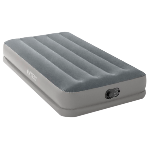 Надувная кровать Intex 64112 136 кг/ Серый photo 1 Надувная кровать Intex 64112 136 кг/ Серый photo 1