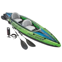 Caiac gonflabil Intex Challenger K2 (68306) Green Blue