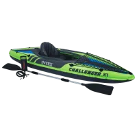 Caiac gonflabil Intex Challenger K1 (68305) Green Blue