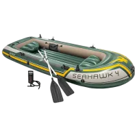 Barcă gonflabilă Intex Seahawk 4 (68351) Green Yellow