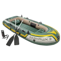 Barcă gonflabilă Intex Seahawk 3 (68380) Green Yellow