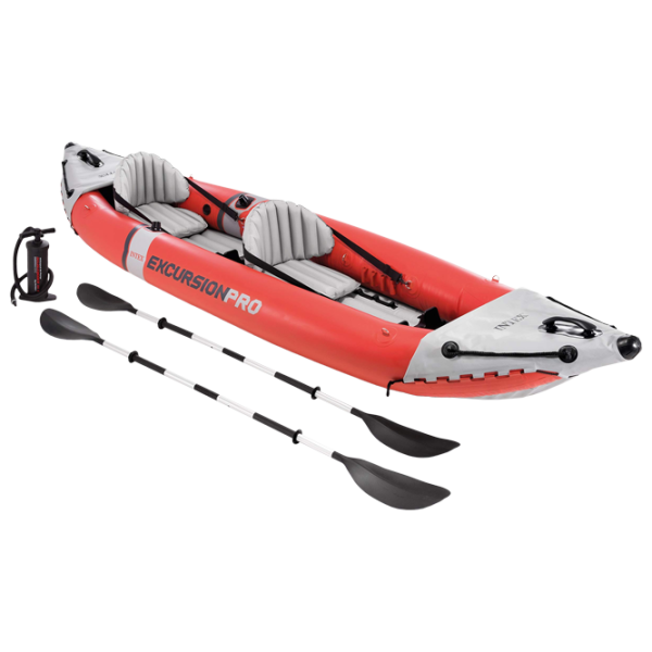 Надувная байдарка Intex Excursion PRO (68309) Оранжевый Белый photo 1 Надувная байдарка Intex Excursion PRO (68309) Оранжевый Белый photo 1