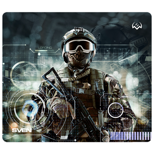 Коврик для мышки Sven MP-G01S Soldier Print photo 1