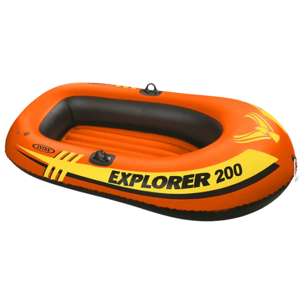 Надувная лодка Intex Explorer 200 (58330) Оранжевый Желтый photo 1