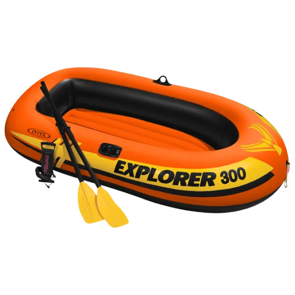 Надувная лодка Intex Explorer 300 (58332) Оранжевый Желтый photo 1 Надувная лодка Intex Explorer 300 (58332) Оранжевый Желтый photo 1