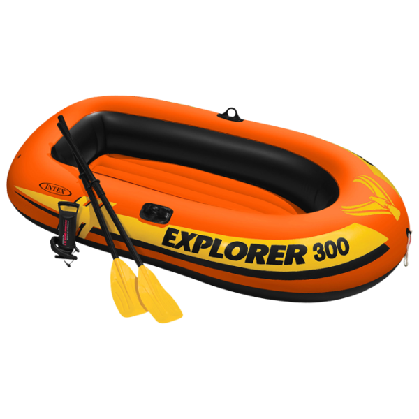 Надувная лодка Intex Explorer 300 (58332) Оранжевый Желтый photo 1 Надувная лодка Intex Explorer 300 (58332) Оранжевый Желтый photo 1