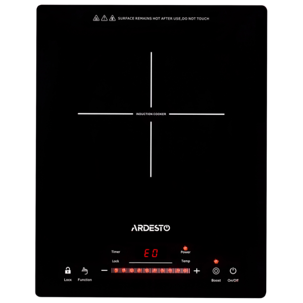 Настольная плита Ardesto ICS-B118 Индукционная/ Черный photo 1 Настольная плита Ardesto ICS-B118 Индукционная/ Черный photo 1