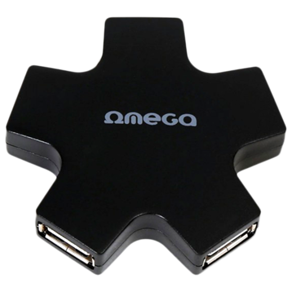 Adaptor Hub Omega OUH24SB Black photo 1