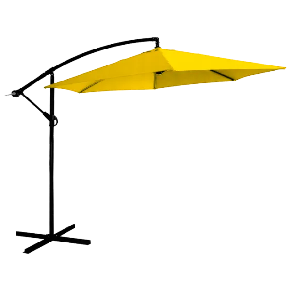 Umbrelă de grădină Jumi OM-433908 Black Yellow photo 1 Umbrelă de grădină Jumi OM-433908 Black Yellow photo 1
