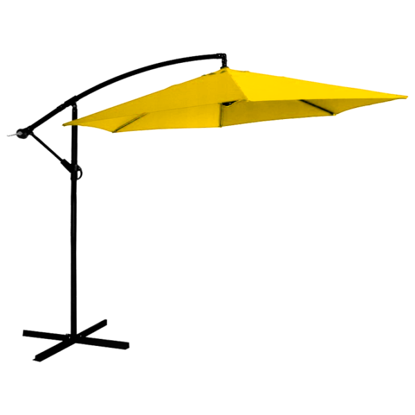 Umbrelă de grădină Jumi OM-433908 Black Yellow photo 1 Umbrelă de grădină Jumi OM-433908 Black Yellow photo 1