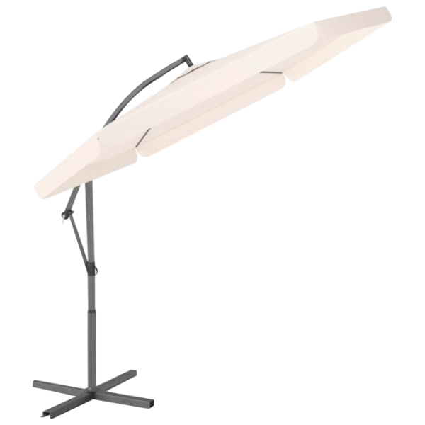 Umbrelă de grădină FunFit 81 Gray Beige photo 1