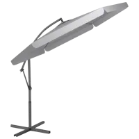 Зонт садовый FunFit 1621 Серый Серый