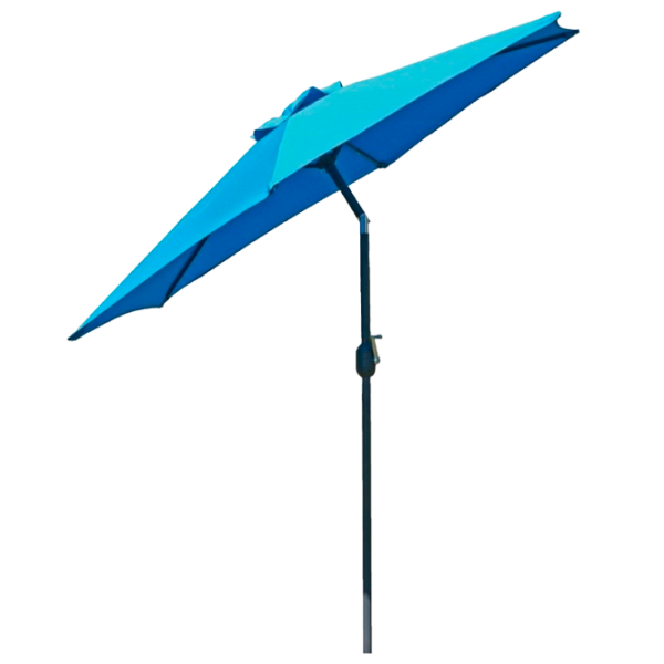 Зонт садовый Saska Garden Umbrella Черный Синий photo 1