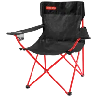 Садовый стул Spokey Angler Сталь/ Полиэстер/ Черный Красный