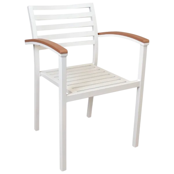 Садовый стул DecoPrim 3136 Белый photo 1 Садовый стул DecoPrim 3136 Белый photo 1
