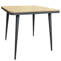 Садовый стол DecoPrim TULIP Квадратный/ Черный