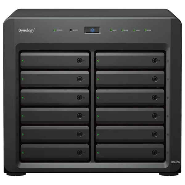 Сетевое хранилище Synology DS2422+ Черный photo 1