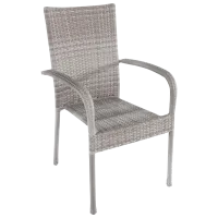 Садовый стул Villager Avola Металл/ Пластик/ Бежевый Бежевый