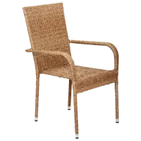 Садовый стул Villager BAY Сталь/ Пластик/ Коричневый