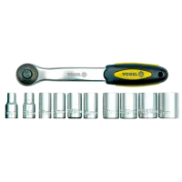 Набор ключей с трещоткой Vorel 58602 Количество в наборе: 11 шт.