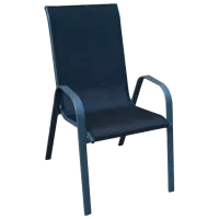 Scaun de grădină Gardina Grup COMO Metal/ Plasă/ Black Black