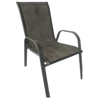 Scaun de grădină Gardina Grup COMO Metal/ Plasă/ Gray Gray