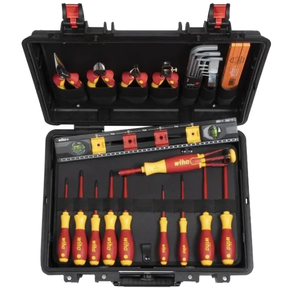 Набор инструментов Wiha Basic electric L Количество в наборе: 34 photo 1