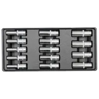 Set duze tubulare alungită Yato YT5539 Cantitatea în set: 14 buc.