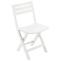 Scaun de grădină Villager BIRKI Plastic/ Plastic/ White