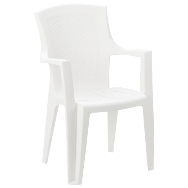 Scaun de grădină Villager EDEN Plastic/ White photo 1 Scaun de grădină Villager EDEN Plastic/ White photo 1