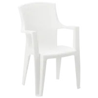 Scaun de grădină Villager EDEN Plastic/ White