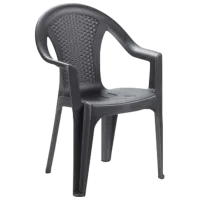 Садовый стул Villager ISCHIA Пластик/ Пластик/ Серый